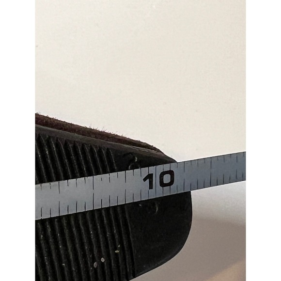 Jimmy Choo Boots Womens Size 37.5 Suede Knee High Brown Kitten Heel Pointed Toe - Picture 11 of 16